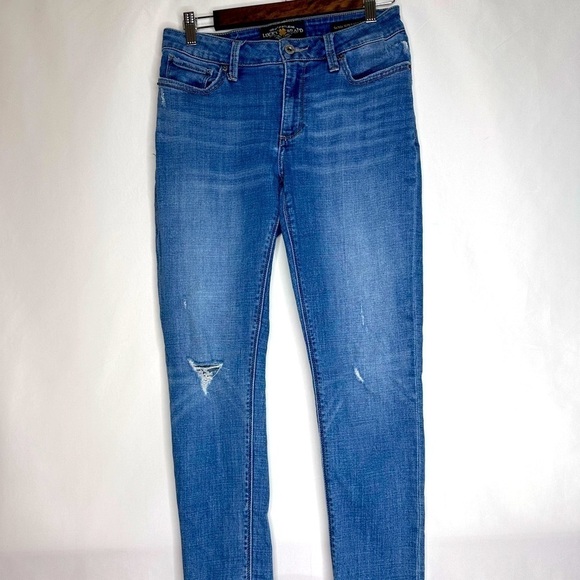 Lucky Brand Sasha Super Skinny Jeans - Picture 1 of 8
